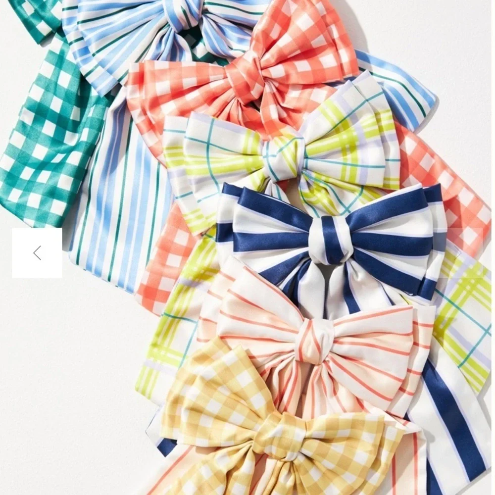 Anthropologie satin hair bow new with tags x 1 piece